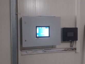 Computer controlling the mushroom irrigation system