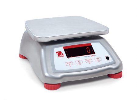 Waterproof scale VALOR 4000 in metal housing from left
